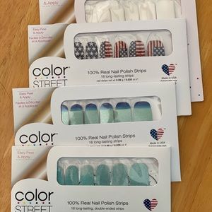 New Color Street Sets -4 included